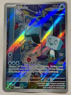 Pokemon Eiscue 205/193 Sv02 Paldea Evolved Illustration Rare Holo 110 HP Clean - Image 3