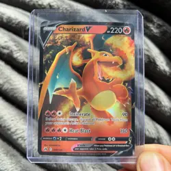 The Pokemon Company Brilliant Stars Charizard V Full Art Holo 153/172 - Image 1