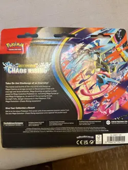 Pokemon TCG: Chaos Rising Three Pack Blister - New, Factory Sealed - Image 2