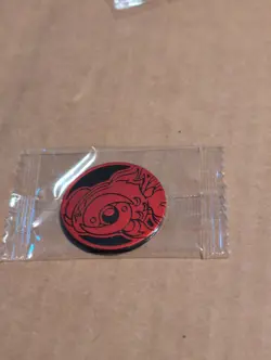 Pokemon Red Chi-Yu Mini Coin From Gift Set - Image 1
