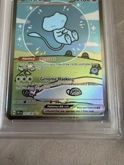 Pokemon TCG - Mew EX 232/091 - Paldean Fates Bubble Mew - SIR - PSA 10 GEM MINT - Image 4