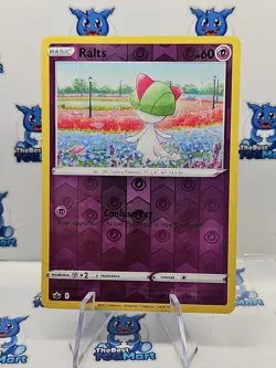 Pokemon - Ralts 059/198 Reverse Holo - Chilling Reign - NM - Image 1