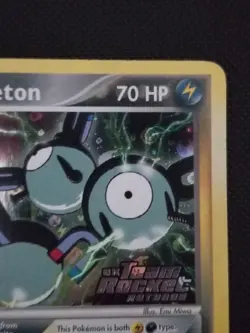 2004 Pokemon Dark Magneton EX Team Rocket Returns 39/109 Reverse Holo Stamped NM - Image 3