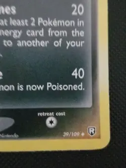 2004 Pokemon Dark Magneton EX Team Rocket Returns 39/109 Reverse Holo Stamped NM - Image 5
