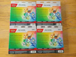 Bundle Lot of 4 Pokemon TCG First Partner Illustration Collection Series 1 New - Image 2