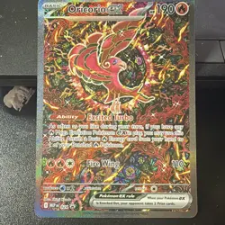 Pokemon TCG Oricorio ex 024 Mega Evolution Promo Full Art Holo EN 2025 - Image 1