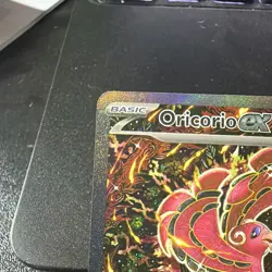 Pokemon TCG Oricorio ex 024 Mega Evolution Promo Full Art Holo EN 2025 - Image 4