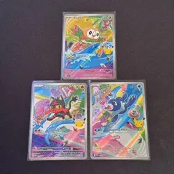 Pokemon TCG - First Partner Illustration Collection Series 1 Gen 7 MEP 43/44/45 - Image 1