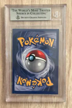 Pokemon GYARADOS Unlimited Square Cut Error BGS 9 MINT 6/102 # 0011824194 - Image 3