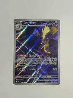 Toxtricity 103/094 Illustration Rare Phantasmal Flames Pokemon Near Mint - Image 1