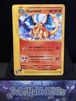 Pokemon Card Charizard 39/165 Expedition Base Set Non Holo Rare Light Play - Image 1