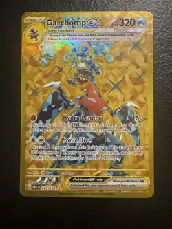 The Pokemon Company Garchomp ex 260/182 Paradox Rift Hyper Rare Holo EN - Image 1