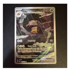 The Pokemon Company Crustle 183/182 SV04 Paradox Rift Holo Illus Rare 2023 - Image 1