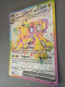 Pokemon TCG * SV Stellar Crown * 159/142 Galvantula ex Ultra Rare ex HOLO * NM - Image 2