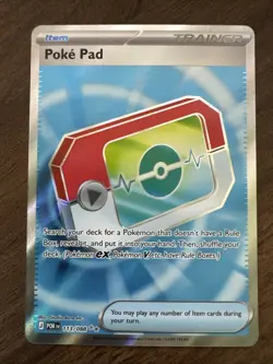 Pokemon Trainer Poke Pad 113/088 Me03: Perfect Order Ultra Rare Full Art Holo - Image 1