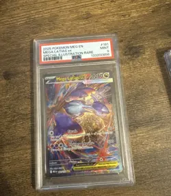 Pokemon TCG 2025 Mega Latias ex Me01 SIR 181/132 PSA 9 English - Image 1