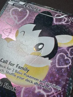 Pokemon - Emolga, RC23/RC25, Holographic, XY-Radiant Collection, LP-MP - Image 2