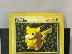 Pokemon Pikachu Black Star Promo #1 WOTC 1999 Promo LP Clean Front - Image 3