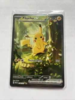 Pikachu ex 276/217-Ascended Heroes Pokemon Special Illustration Rare Holo NM - Image 1