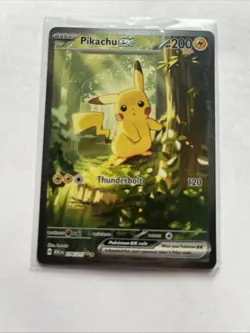 Pikachu ex 276/217-Ascended Heroes Pokemon Special Illustration Rare Holo NM - Image 3