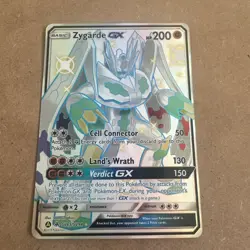 Zygarde GX SV65/SV94 Hidden Fates Shiny Vault Ultra Rare NM/M Pokemon TCG - Image 1