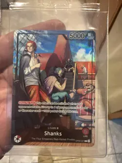 Shanks One Piece Promo Foil OP09-001 PSA Magazine Promo - Brand New Sealed - Image 1