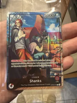 Shanks One Piece Promo Foil OP09-001 PSA Magazine Promo - Brand New Sealed - Image 3