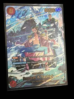 Smoker and Tashigi EB04-003 Alt Art SP One Piece TCG OP15 English - Image 2