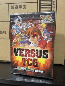 Versus Trading Card Game TCG Starter Deck Capcom Ver Unopen Vintage Rare 40 Card - Image 1