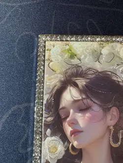 Boa Hancock Diamond Card Thick Metal Pretty Waifu Doujin Case Prize Numbered - Image 2