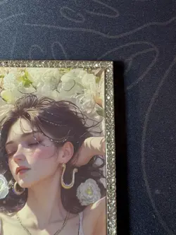 Boa Hancock Diamond Card Thick Metal Pretty Waifu Doujin Case Prize Numbered - Image 3