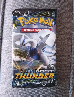 Pokemon TCG Sun & Moon Lost Thunder Booster Pack (10cards) - Image 1