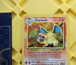 Rare 1999 Pokemon Stage 2 Charizard 4/102 Holo Rare Shadowless Card - Image 3