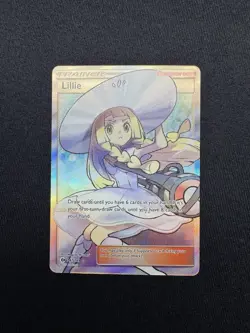 Lillie 147/149 SM Base Set Ultra Rare Card Near Mint NM Condition - Image 1