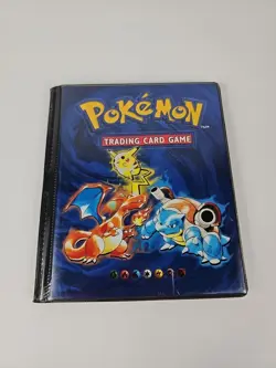 20+ Cards Binder Lot Vintage 1999 Pokemon Card 4-Pocket WOTC Fossil Rocket Play - Image 1