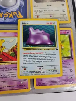 20+ Cards Binder Lot Vintage 1999 Pokemon Card 4-Pocket WOTC Fossil Rocket Play - Image 5
