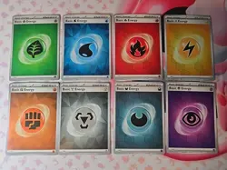Pokemon Holo Energy Cards Lot Of 8 - Image 2