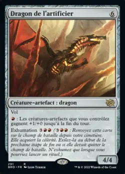 Dragon de l'artificier Artificer's Dragon MTG Magic VF NM - Image 1