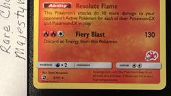 Charizard 3/70 Dragon Majesty Battle Academy Rare Pokemon Card - Image 3