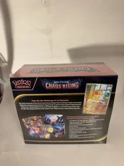 Pokemon Chaos Rising Pokemon Center Elite Trainer Box ETB With Small Hole - Image 4