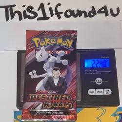 22.40/41g Pokemon TCG: Destined Rivals - English Booster Pack SEALED - Image 1