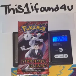 22.40/41g Pokemon TCG: Destined Rivals - English Booster Pack SEALED - Image 3