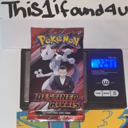22.40/41g Pokemon TCG: Destined Rivals - English Booster Pack SEALED - Image 4