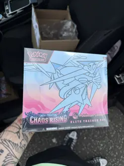 Chaos Rising Pokemon Center (Factory Sealed With Tiny Rip) - Image 1
