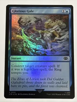 MTG Lord of the Rings Glorious Gale Foil 0051 NM - Image 1