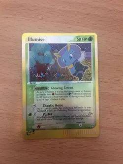 Illumise Reverse Holo Pokemon Sandstorm 38/100 - Image 1