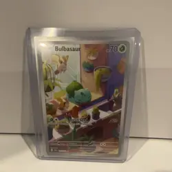 Pokemon Bulbasaur 143/142 Sv07 Stellar Crown Illustration Rare Holo Eng 70 HP - Image 1