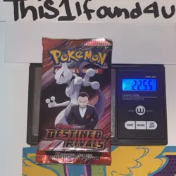 22.55/56g HEAVY🏋 Pokemon TCG: Destined Rivals - English Booster Pack SEALED - Image 3