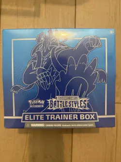 Pokemon Sword and Shield Battle Styles Elite Trainer Box ETB FACTORY SEALED - Image 1