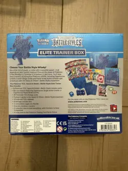 Pokemon Sword and Shield Battle Styles Elite Trainer Box ETB FACTORY SEALED - Image 2